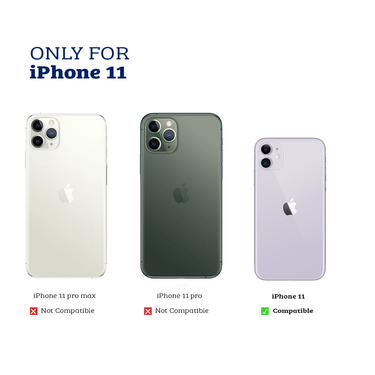 Waterproof case with IP68 rating, precision fit for iPhone 11